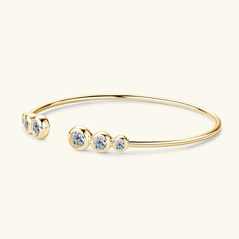 Armband Moissanite S925 - Gold