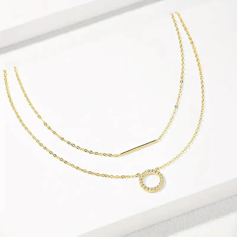 Dubbelt Elegans Halsband