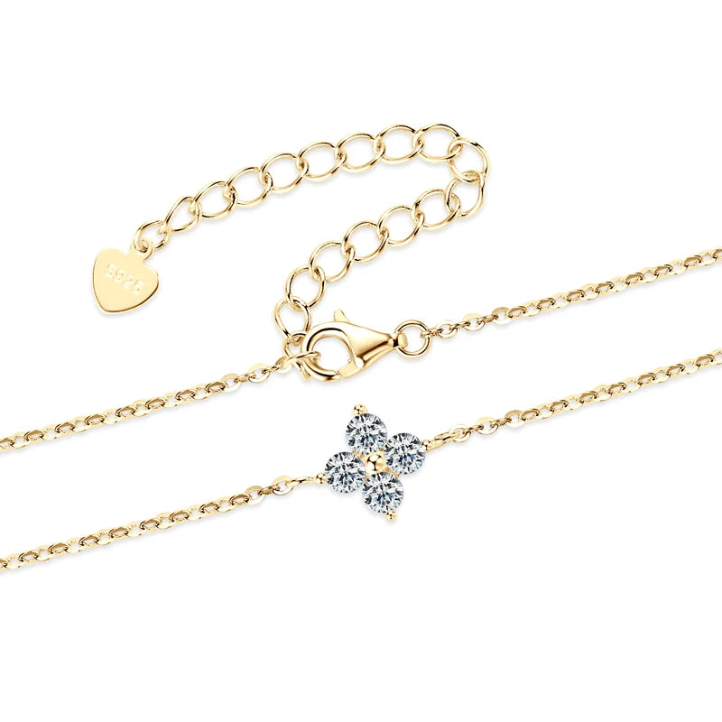 Lyxigt Moissanite Armband