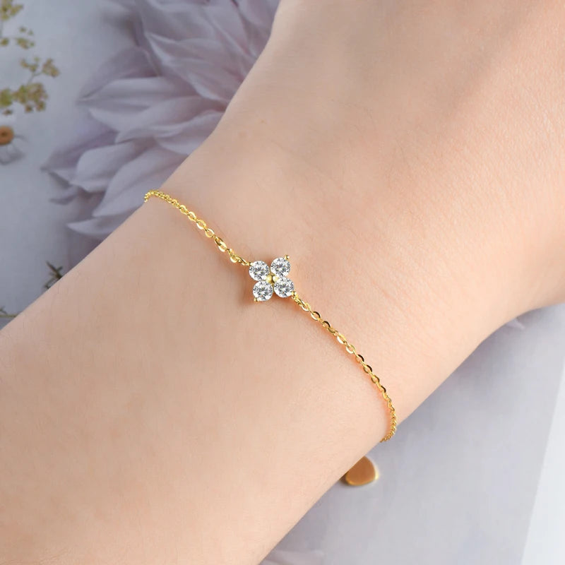 Lyxigt Moissanite Armband