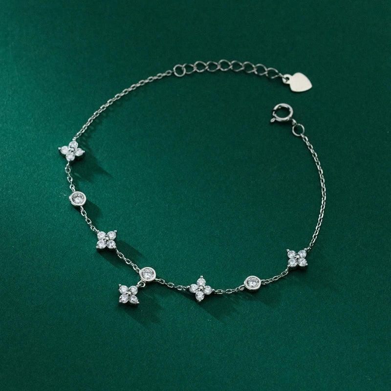 Lyxigt Moissanite Armband