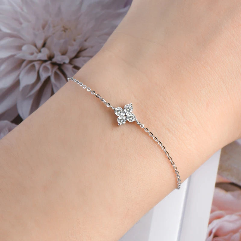 Lyxigt Moissanite Armband
