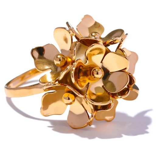 Bukett ring justerbar