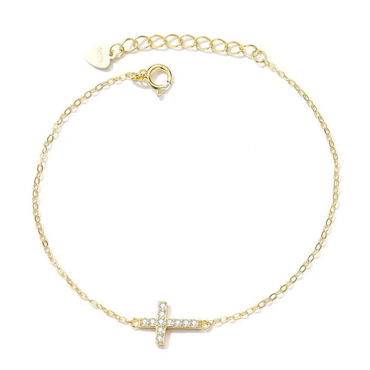 Serenity – Tidlöst armband i förgyllt äkta silver