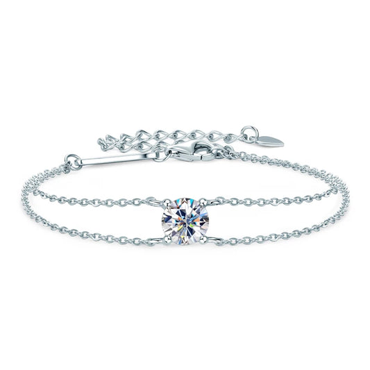 ARMBAND MOISSANITE S925 - SILVER