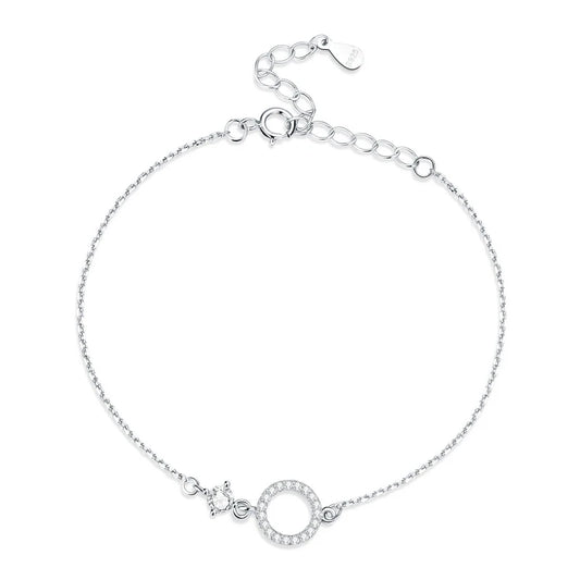 Minimalistiskt Sterling Silver Armband