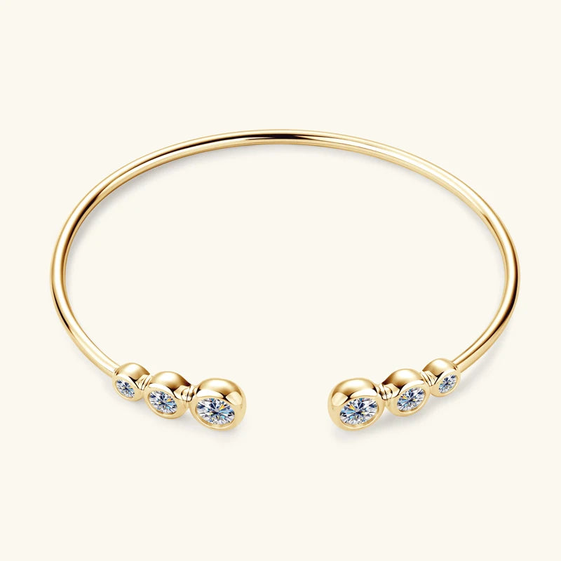 Armband Moissanite S925 - Gold
