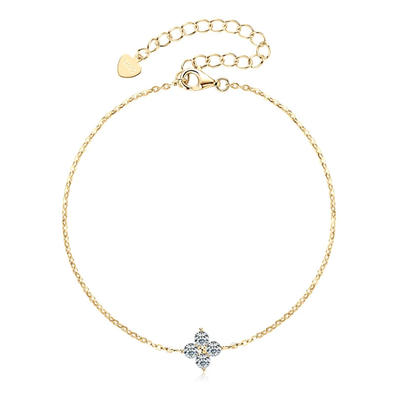 Lyxigt Moissanite Armband